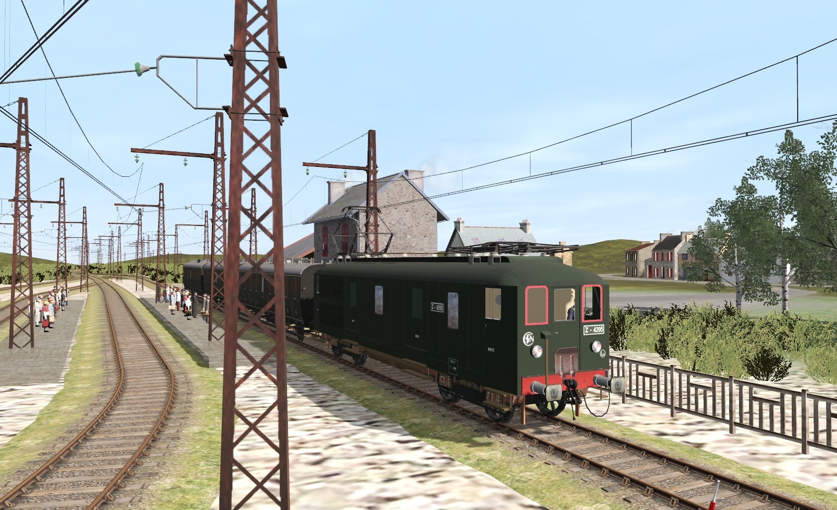 Trainz: Ligne Buzy en Béarn-Laruns Apil