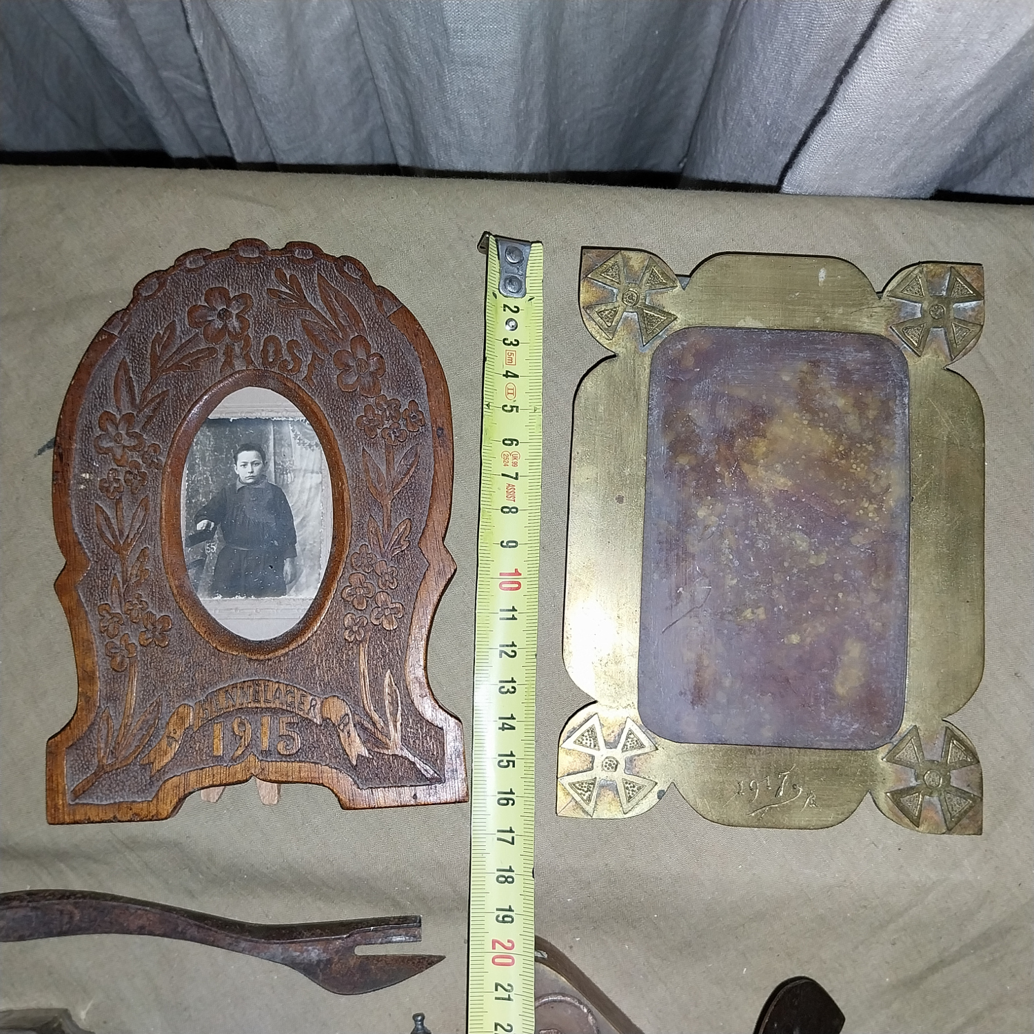 (E) lot petits objets ww1 (vendu) 631h