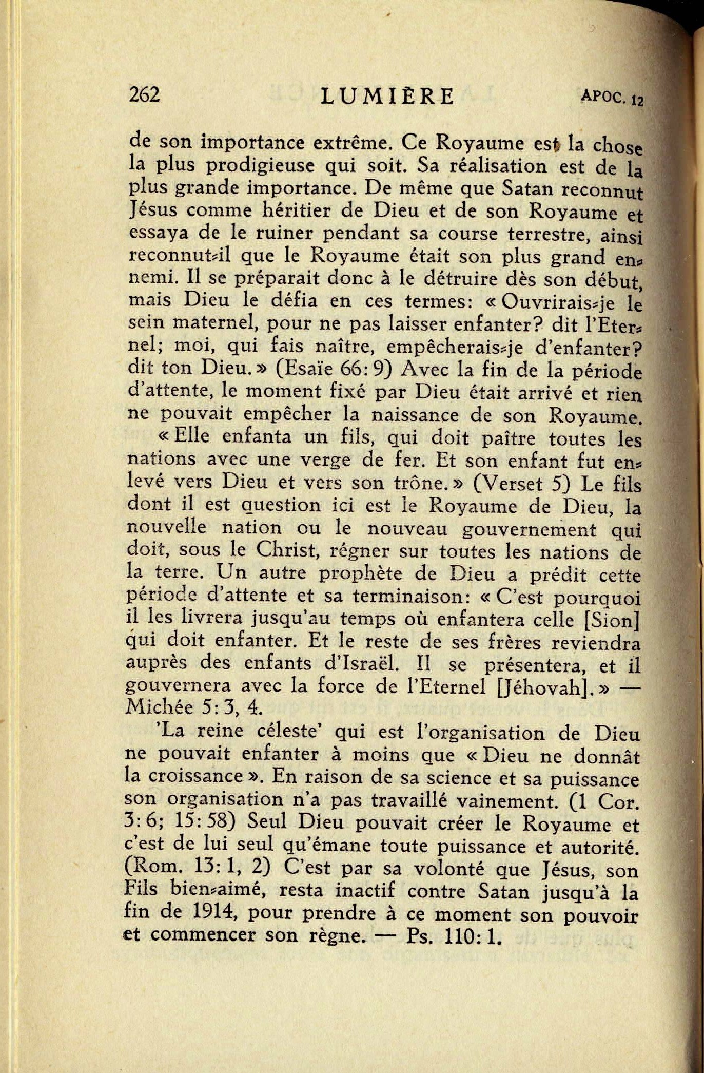 L'enfant Apoc. 12 = le système papal organisé, NON , le Royaume de 1914 Fbkc