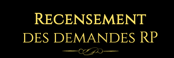 Recensement des demandes RP Eoei