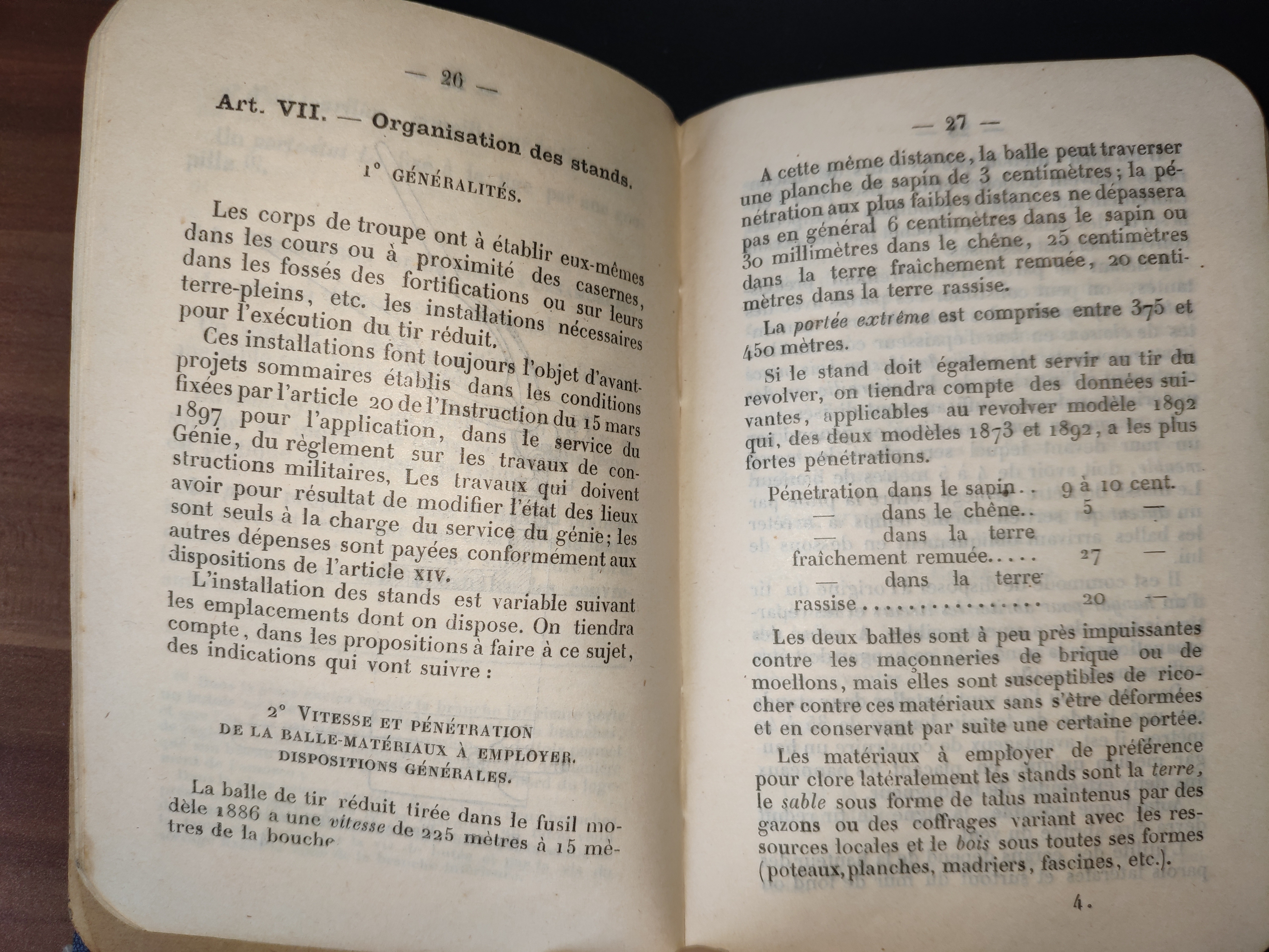 manuel d'instruction - organisation du tir réduit armes de 8mm - 1904 Ezz0