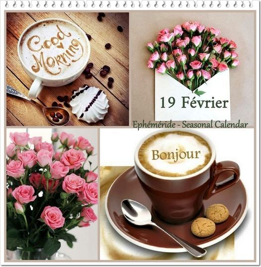 Suis à la bourre pour le Café ce matin .......