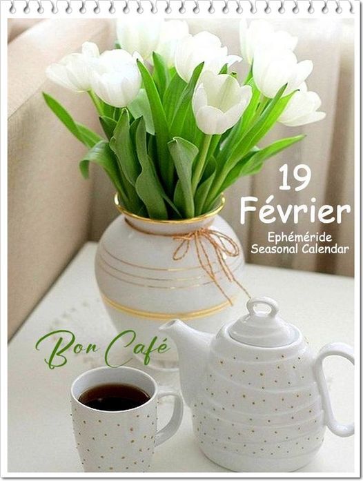 Suis à la bourre pour le Café ce matin .......