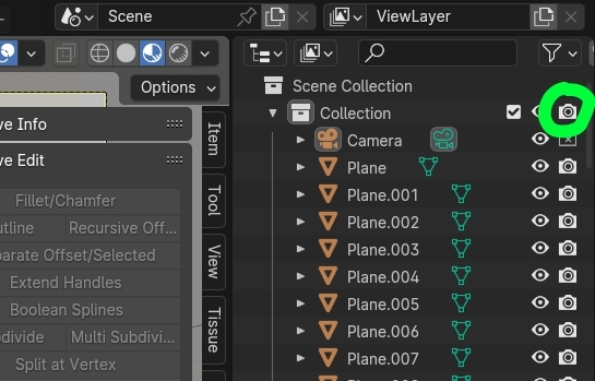 Rendu non visible malgré que cela soit bon dans le viewport  T77l