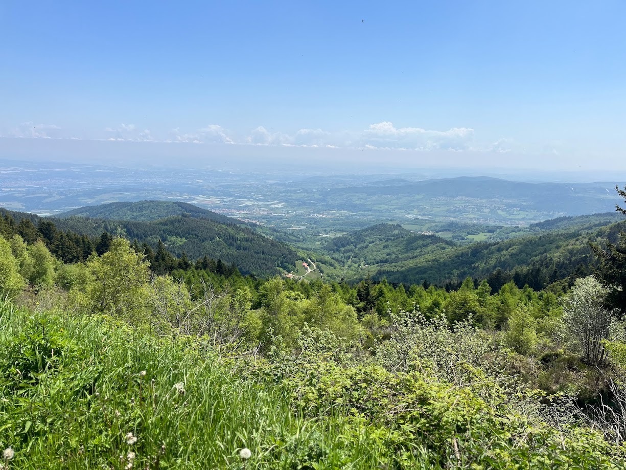 Balade dans le Pilat et au col de Pavezin