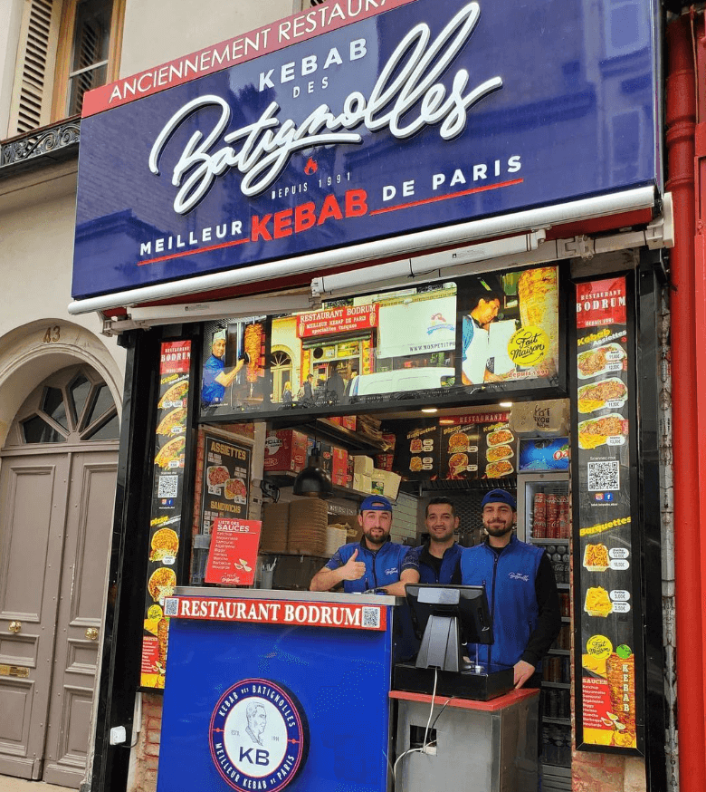 Kebab Des Batignolles Meilleurs kebab de Paris 17e