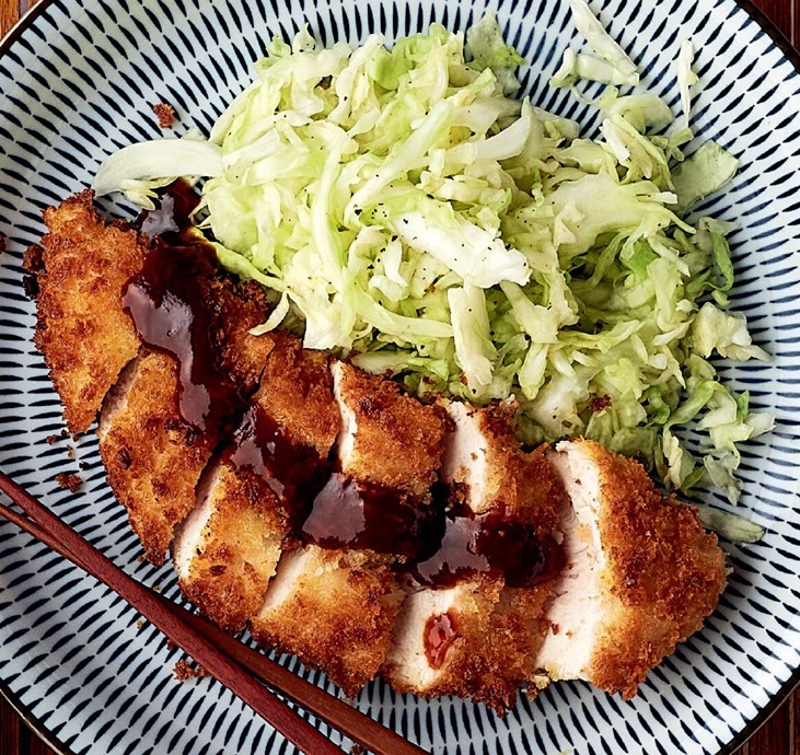 Poulet katsu au chou B875