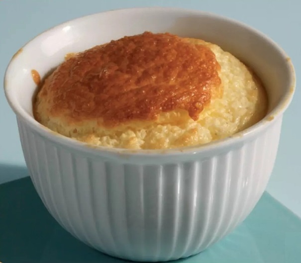 Soufflé fromage de chèvre/saumon fumé E74s