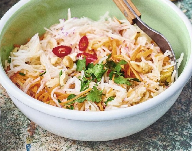 Coleslaw thaï de navets M52j