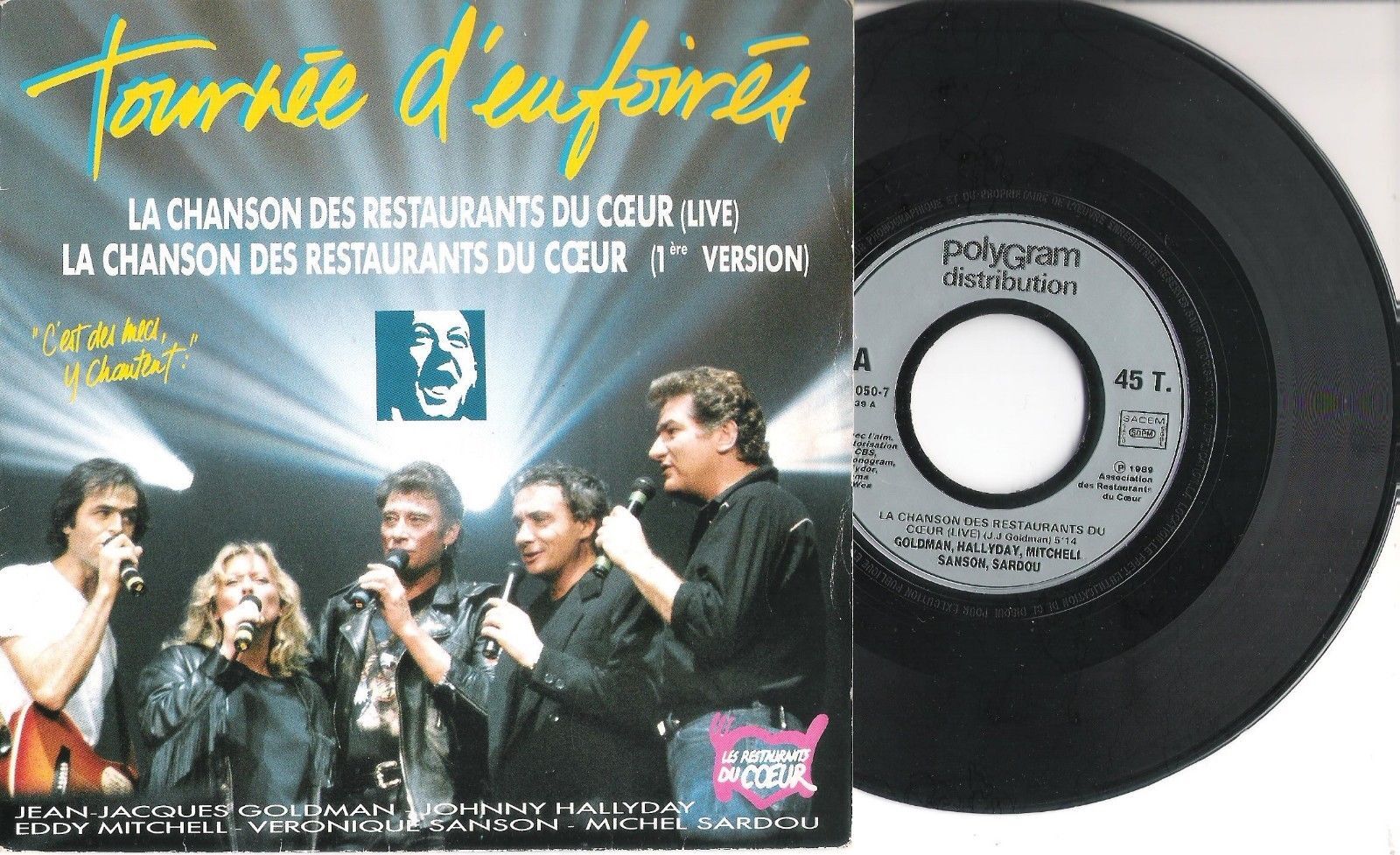 LA DISCOGRAPHIE VINYLE COMPLETE LIVE ‘TOURNEE D’ENFOIRES’ ( 1989 ) Mhm4