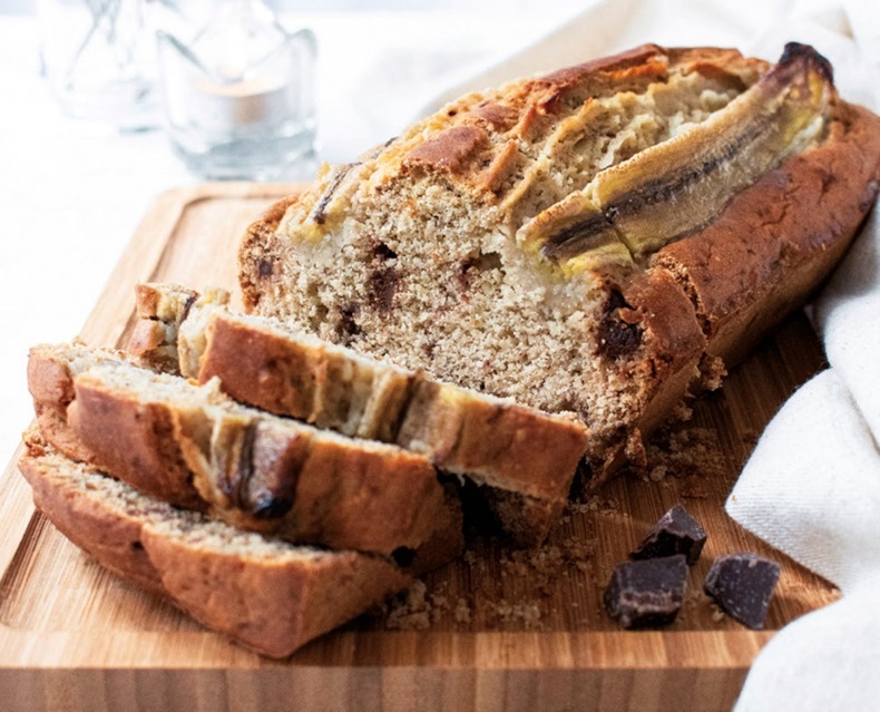 Banana bread au chocolat 1b1n