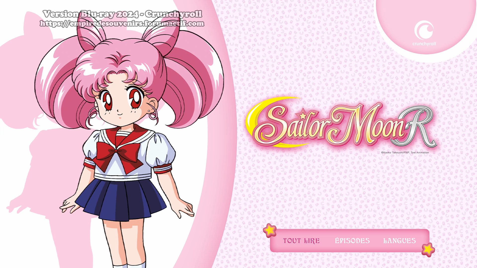 Critique Blu-ray - Sailor Moon R - Crunchyroll 79un