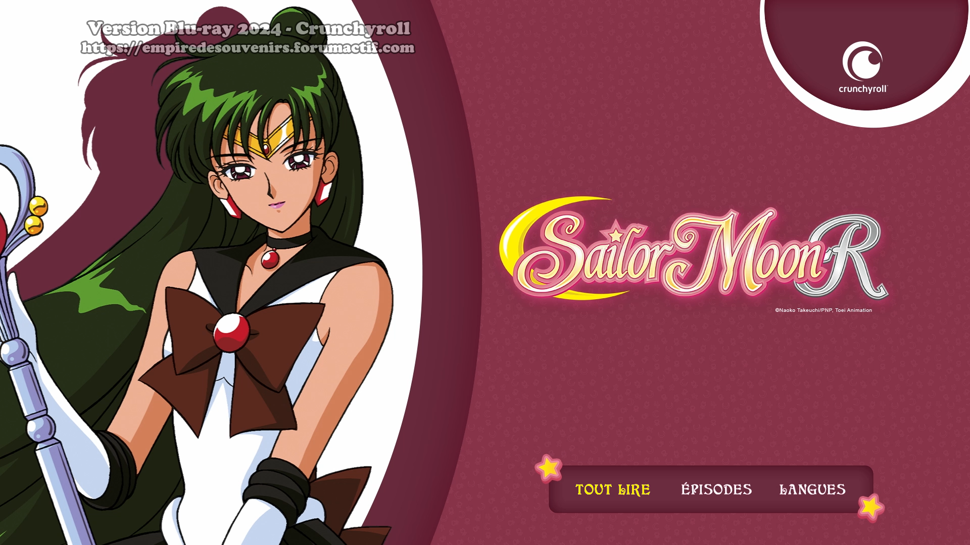 Critique Blu-ray - Sailor Moon R - Crunchyroll K8t7