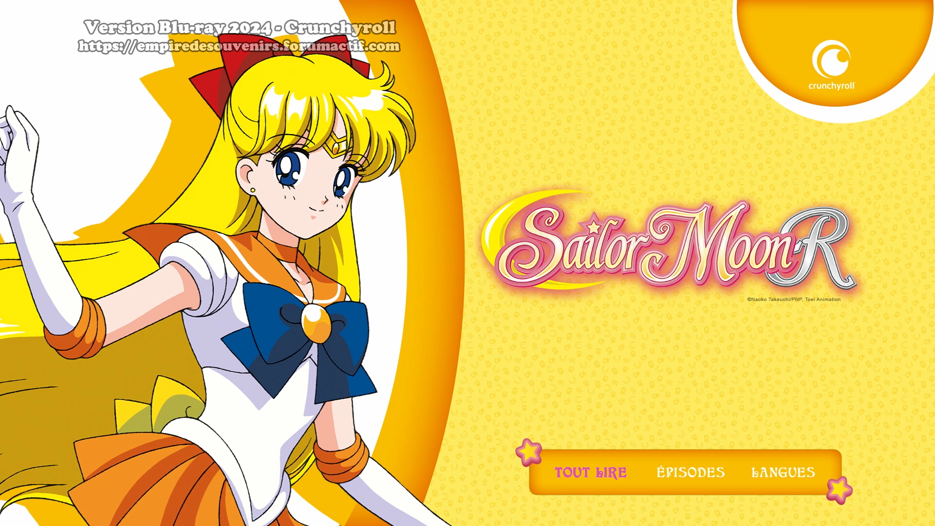 Critique Blu-ray - Sailor Moon R - Crunchyroll Nzih