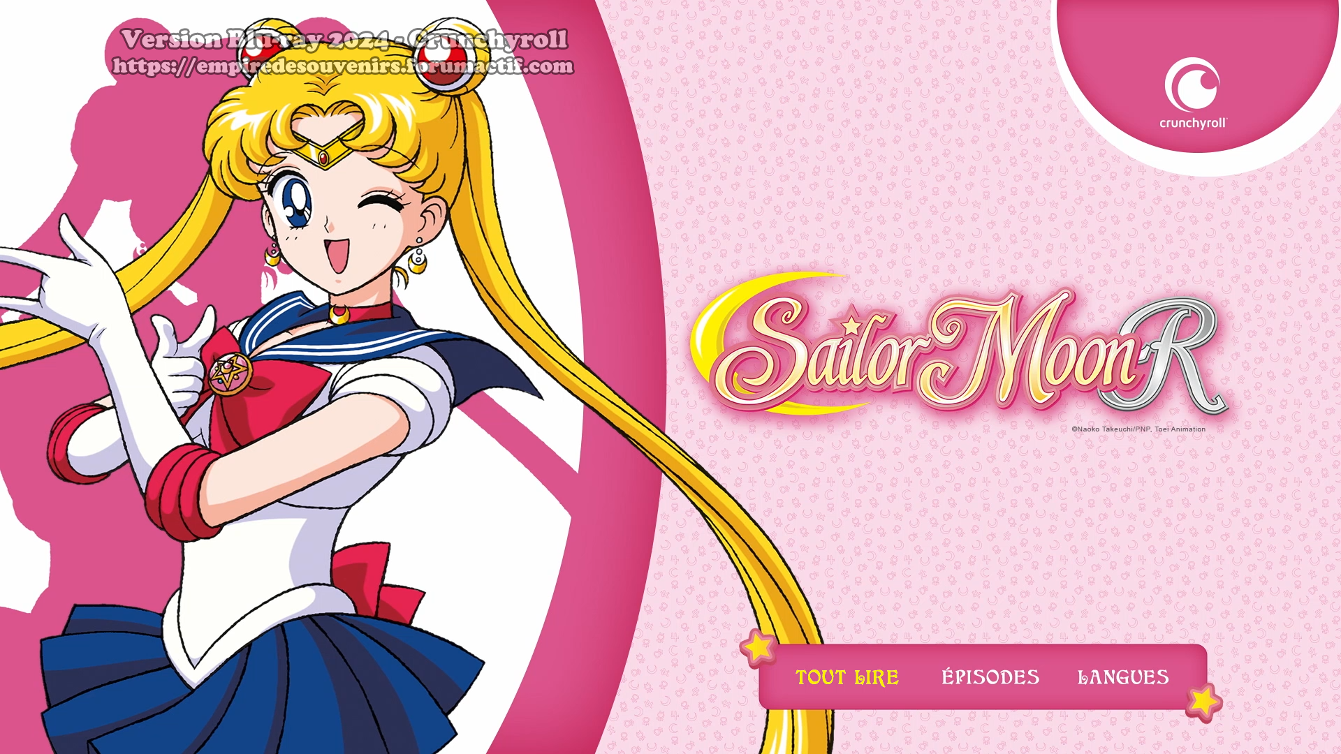 Critique Blu-ray - Sailor Moon R - Crunchyroll Szcx
