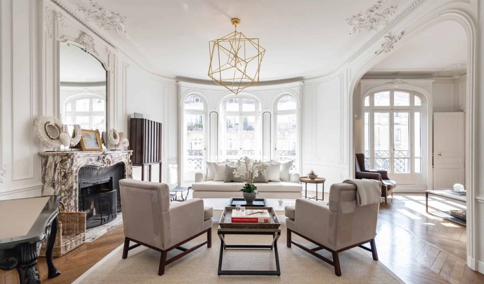 Parisian Apartment Living Room