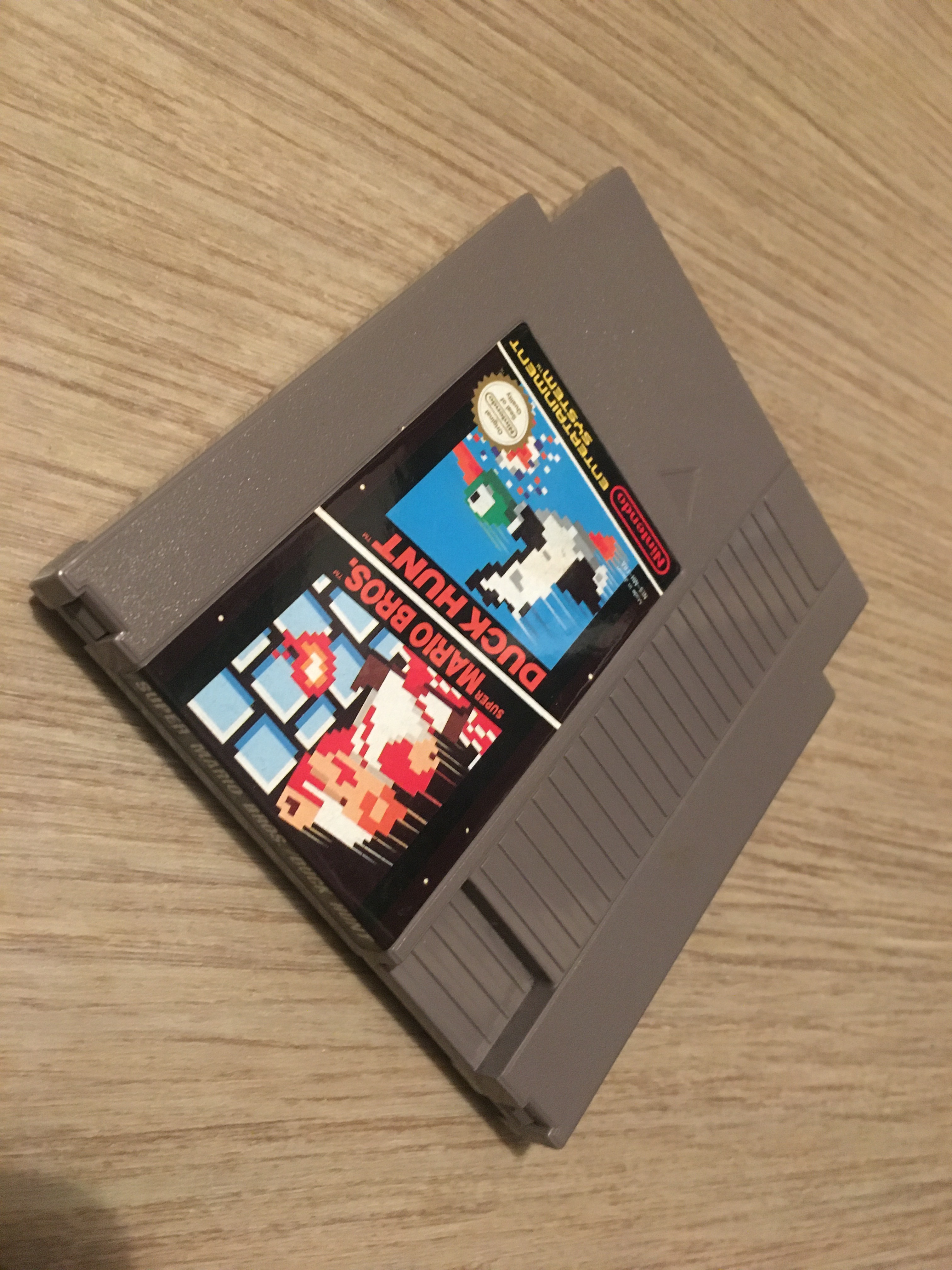 [VDS] Console NES FRA en loose avec deux manettes et Duckhunt/Mario V4qe