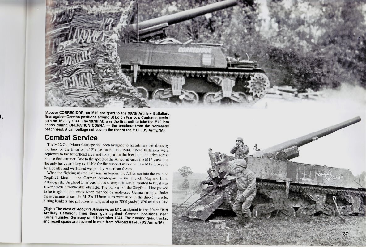 M-12  155 mm Gun Motor Carriage  ACADEMY  1/35 - Page 14 721o