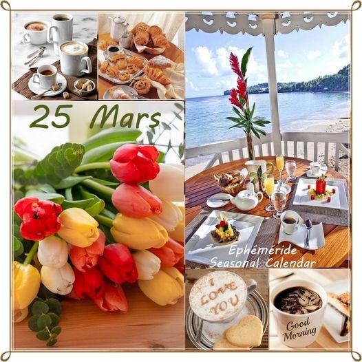 Le Petit Déjeuner est prêt........