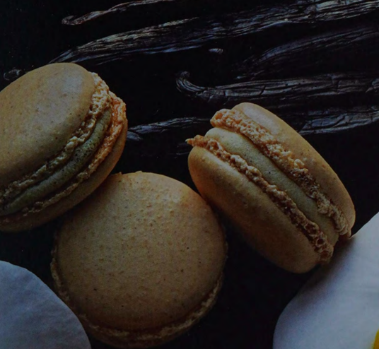 Macarons vanille 0zhm