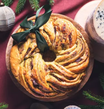 Couronne à la fourme d'ambert et magret de canard 7ibc