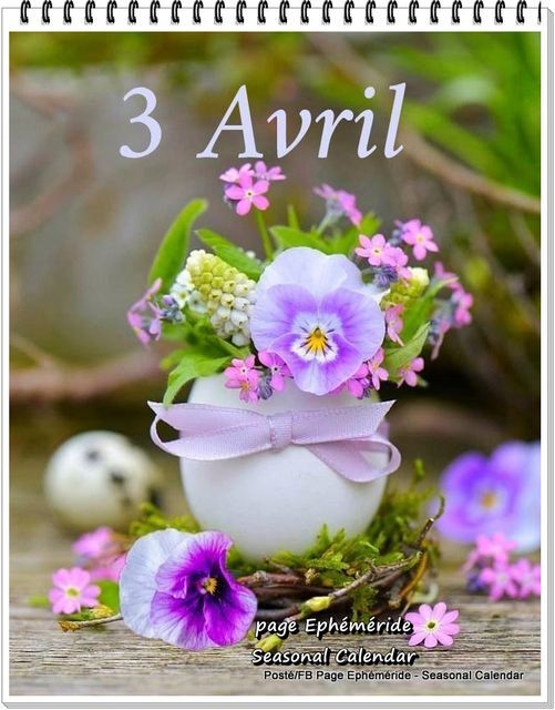 Les Bouquets du 03 Avril.....
