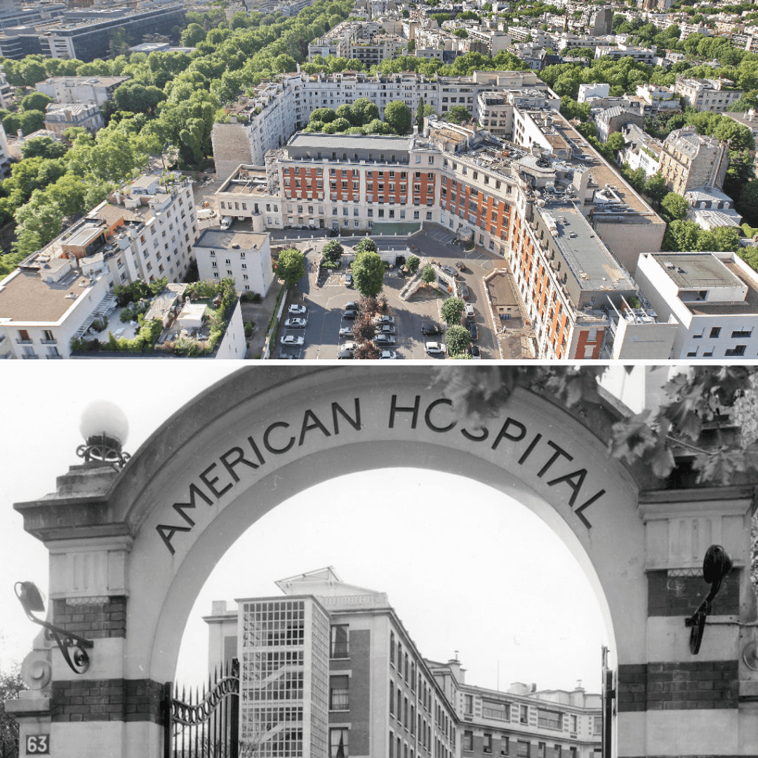 American Hospital of Paris (Hôpital Américain de Paris) - Before and After