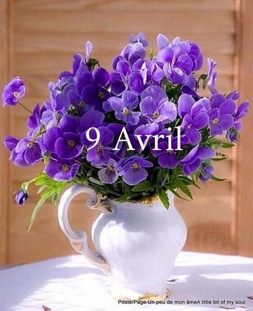 Les Bouquets du 09 Avril.....