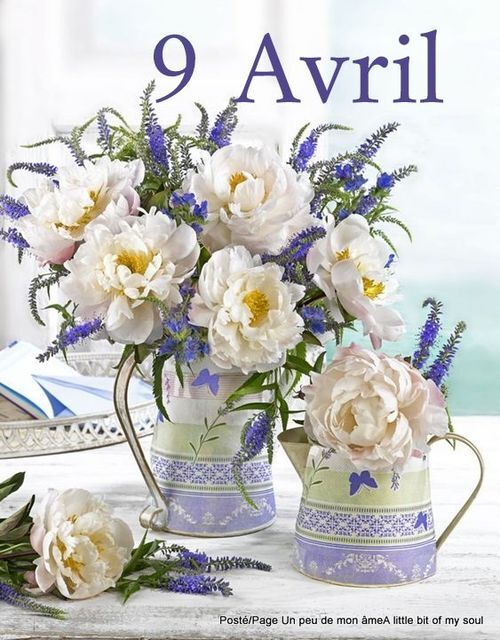 Les Bouquets du 09 Avril.....