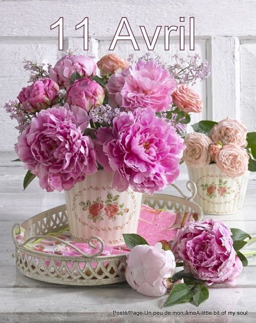 Les Bouquets du 11 Avril.....