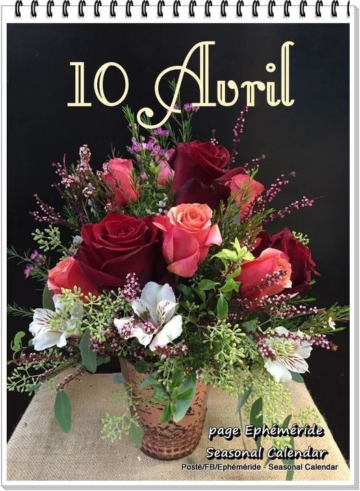 Les Bouquets du 10 Avril.....