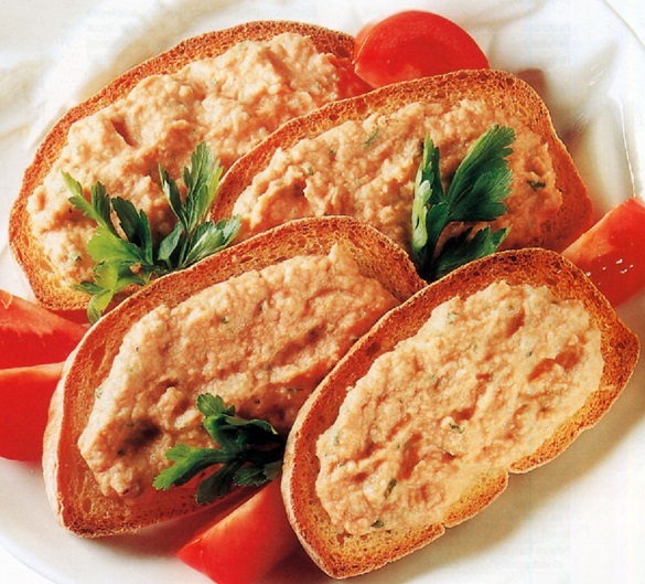 Bruschetta aux palourdes Ren8