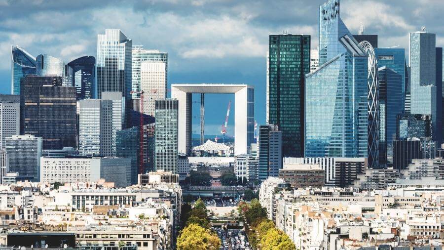 La Défense Business District Paris