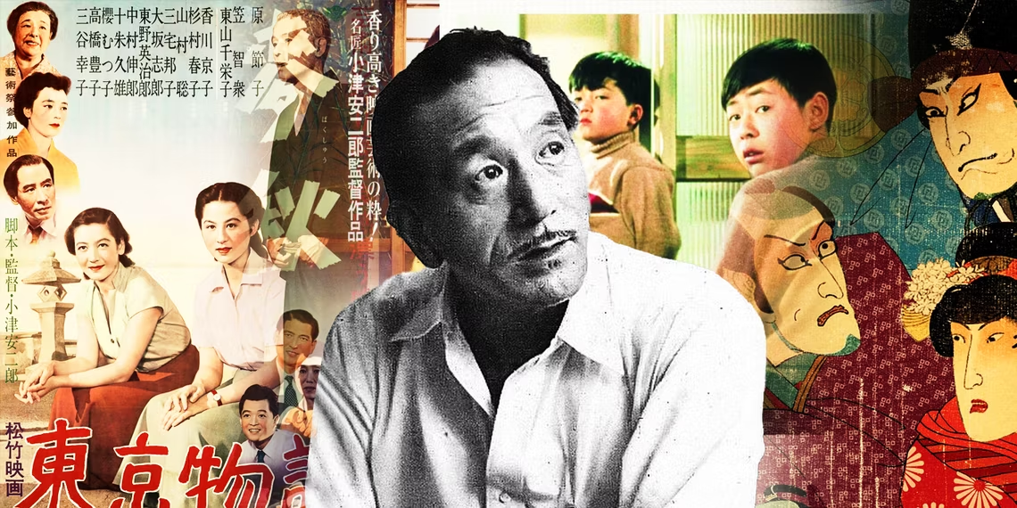 Yabūchi Shizu, le grand maître du cinéma : un héritage cinématographique indélébile, photomontage, 2010<br>