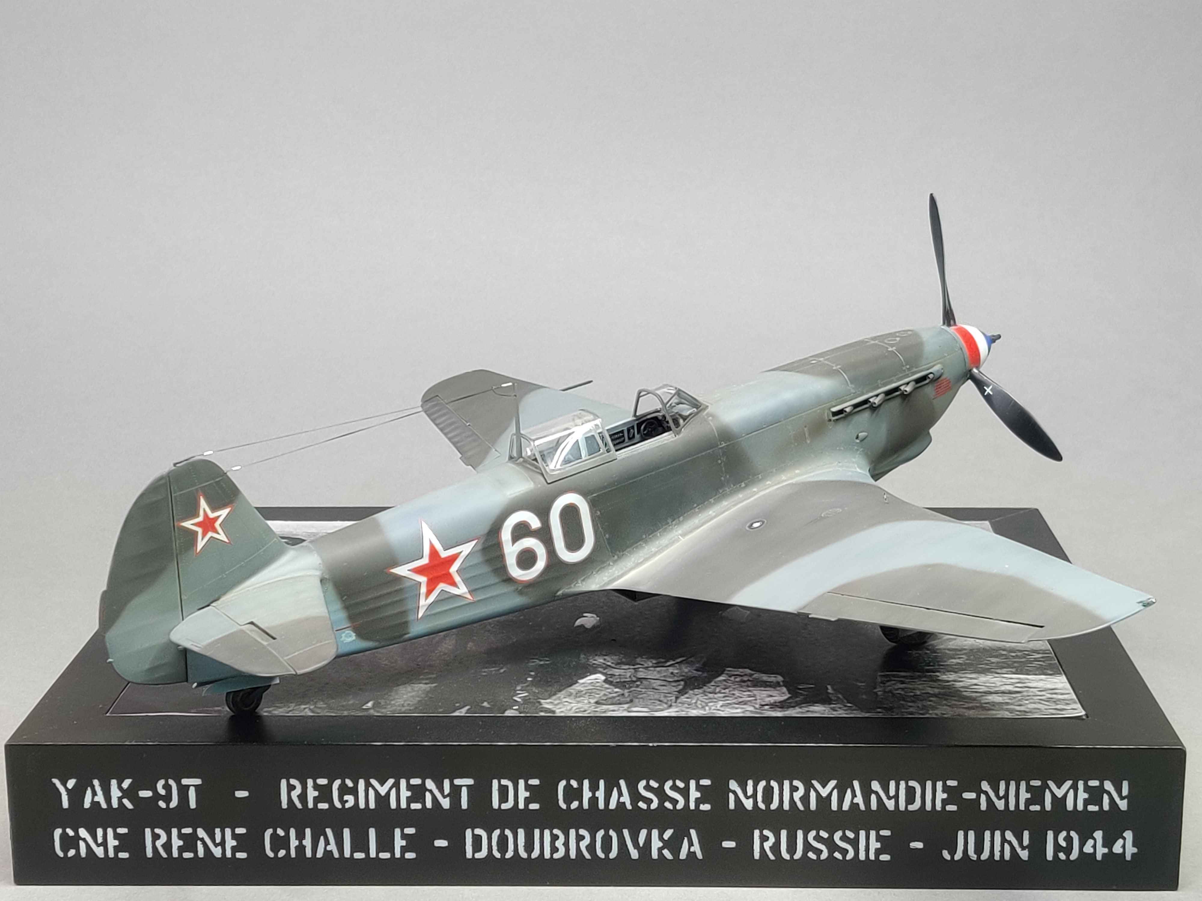 [ICM] 1/32 - Yakovlev Yak-9T – René CHALLE – Régiment Normandie-Niemen – (yak9) K414