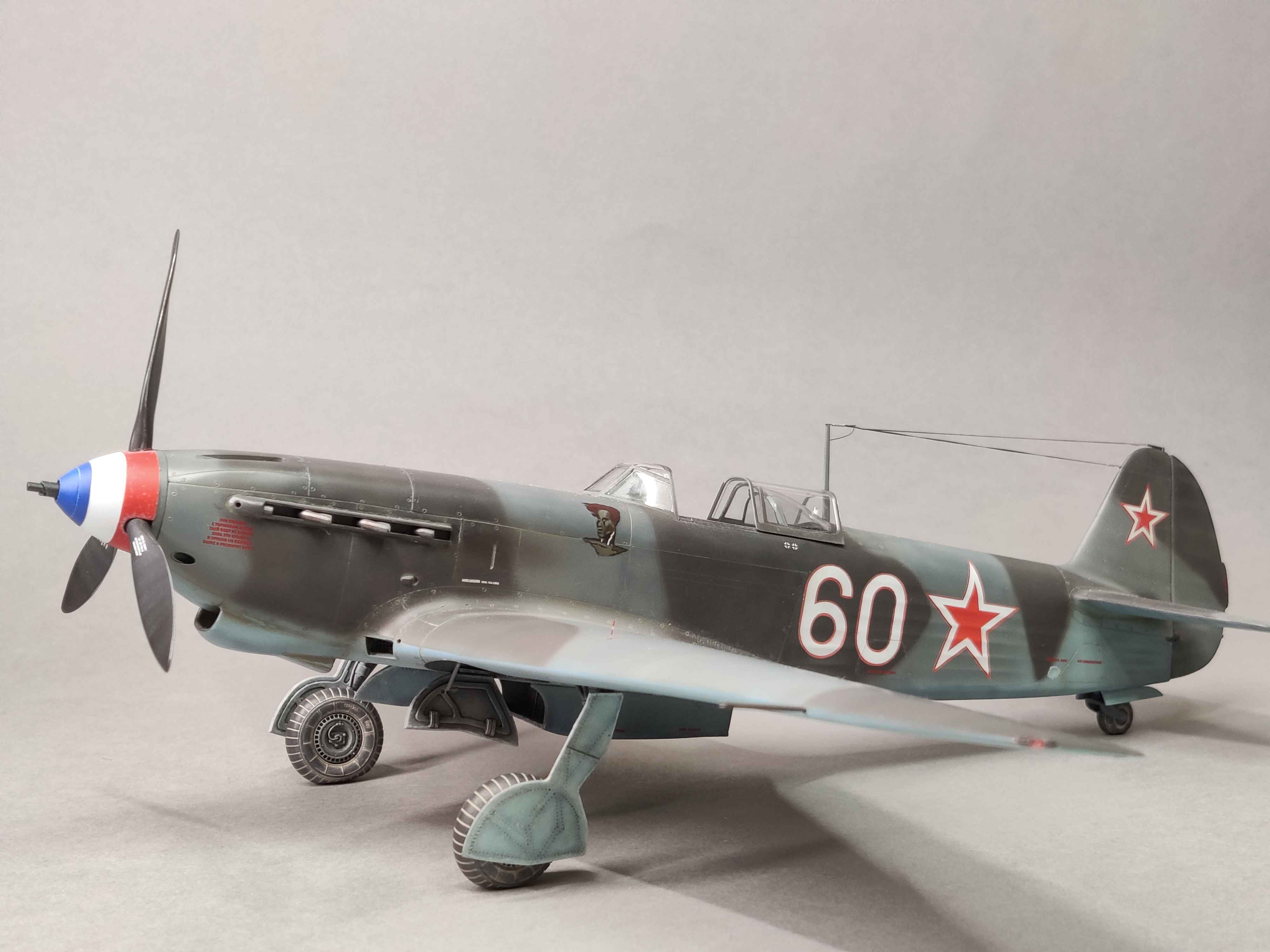 [ICM] 1/32 - Yakovlev Yak-9T – René CHALLE – Régiment Normandie-Niemen – (yak9) Luws