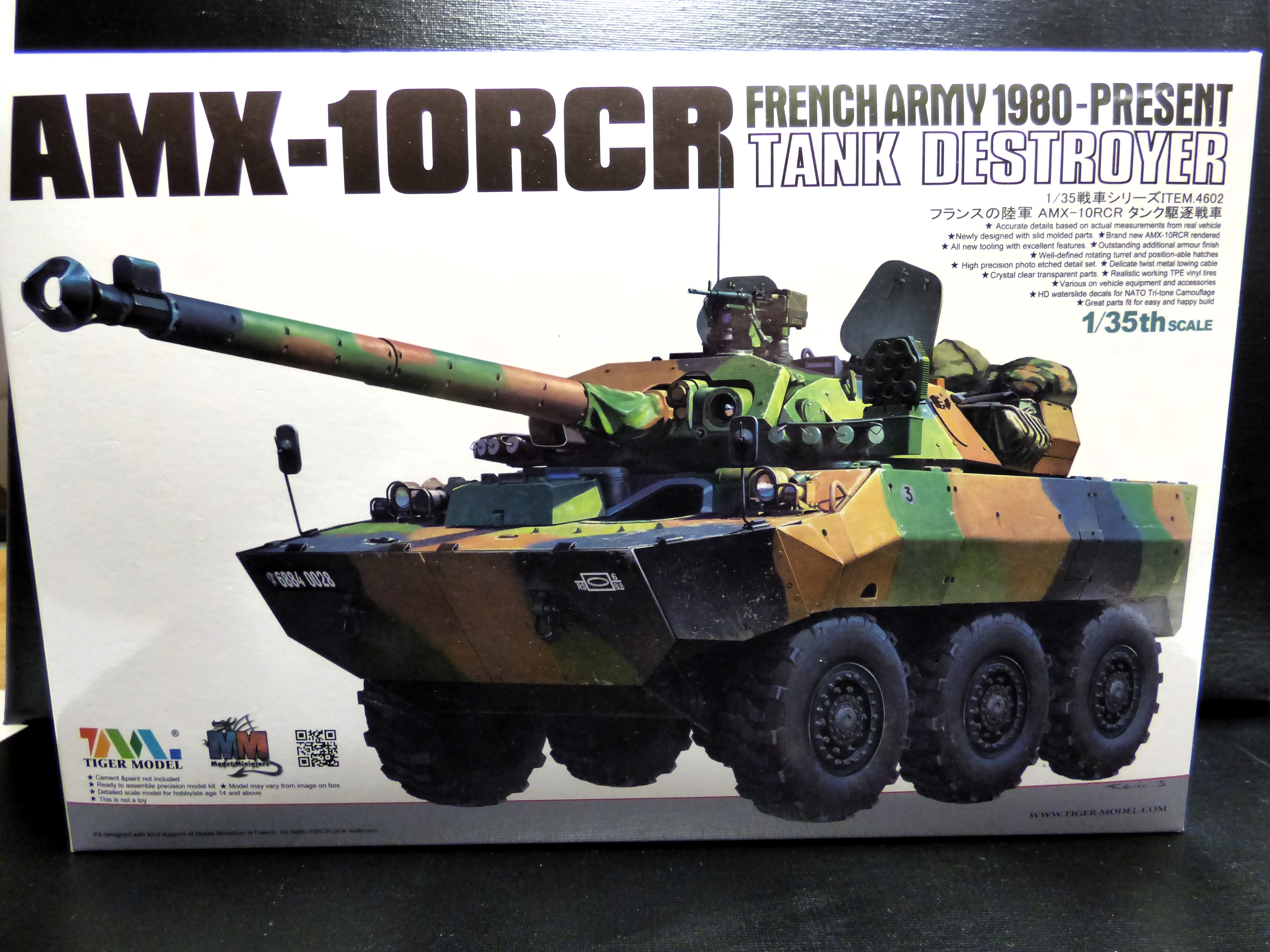 AMX 10 RCR - 1/35 - TIGER MODEL 4qz0