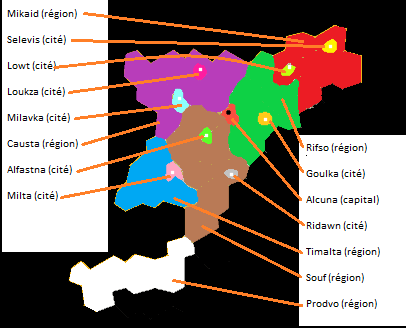 Carte de l'Union