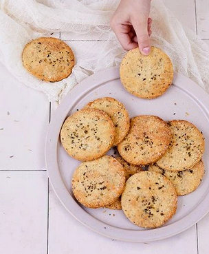 Sablés parmesan/origan Leim