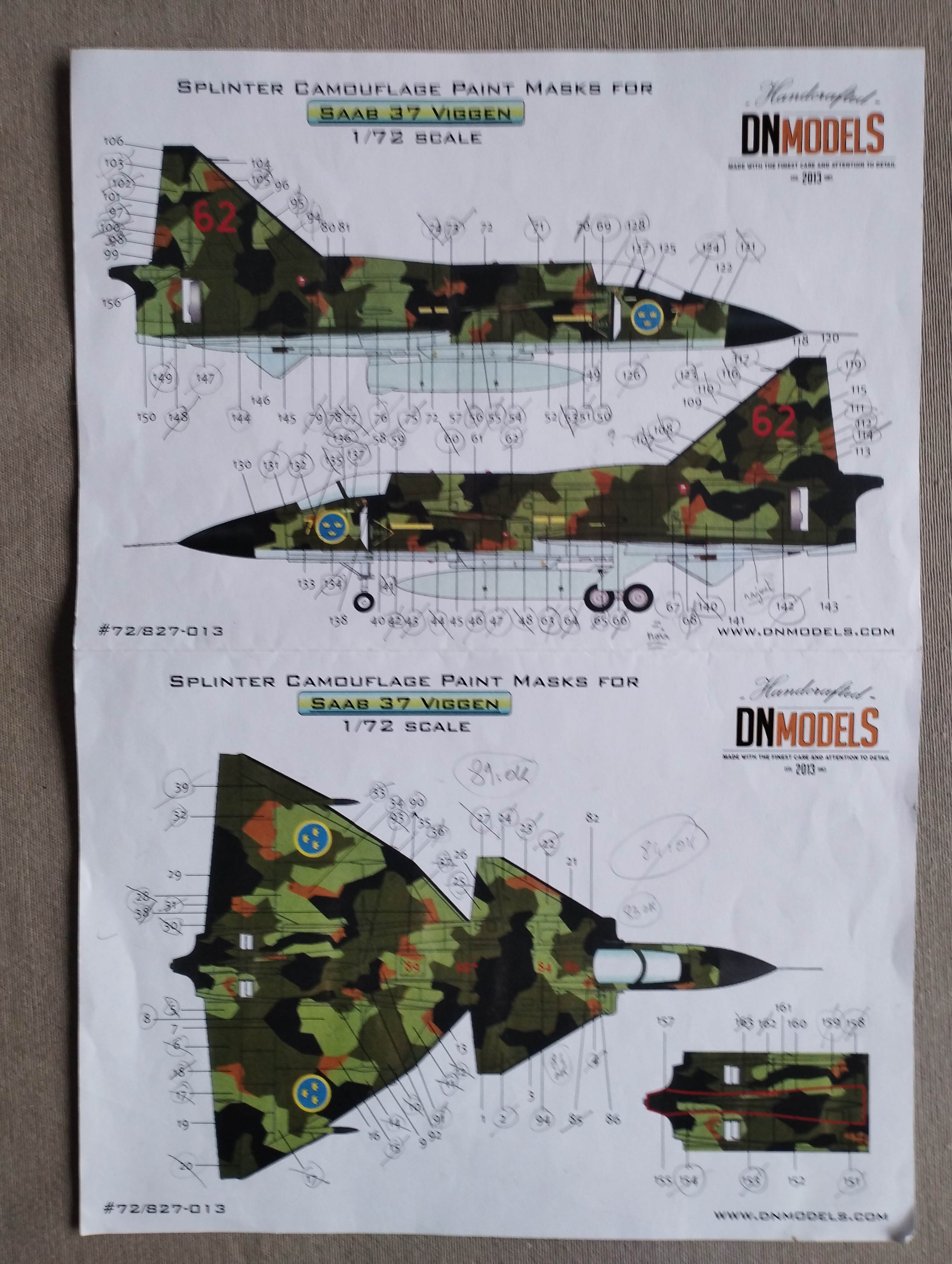 [ Special Hobby ] Saab SK-37 Viggen biplace 2ace