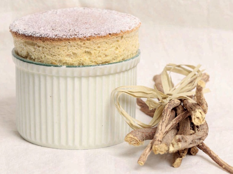 Soufflé réglisse/amandes F5ck