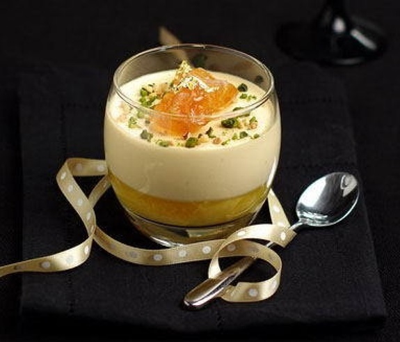 Mousse de confiture de lait aux clémentines Uoo2