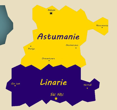 Carte Territoriale en 1908