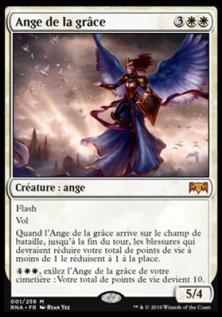 L'allégeance de Ravnica - 001 - Ange de la grâce [VF] dans Carte collection xhft