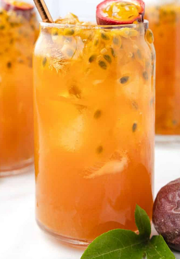 Iced tea au fruit de la passion 7fjd