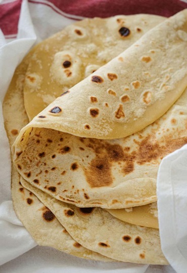 Tortillas natures au levain 7m9d