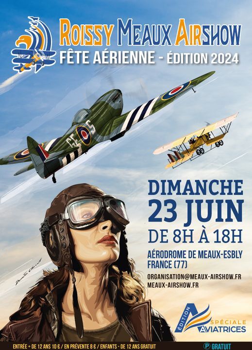 Roissy-Meaux Airshow le dimanche 23 juin 2024 L49y