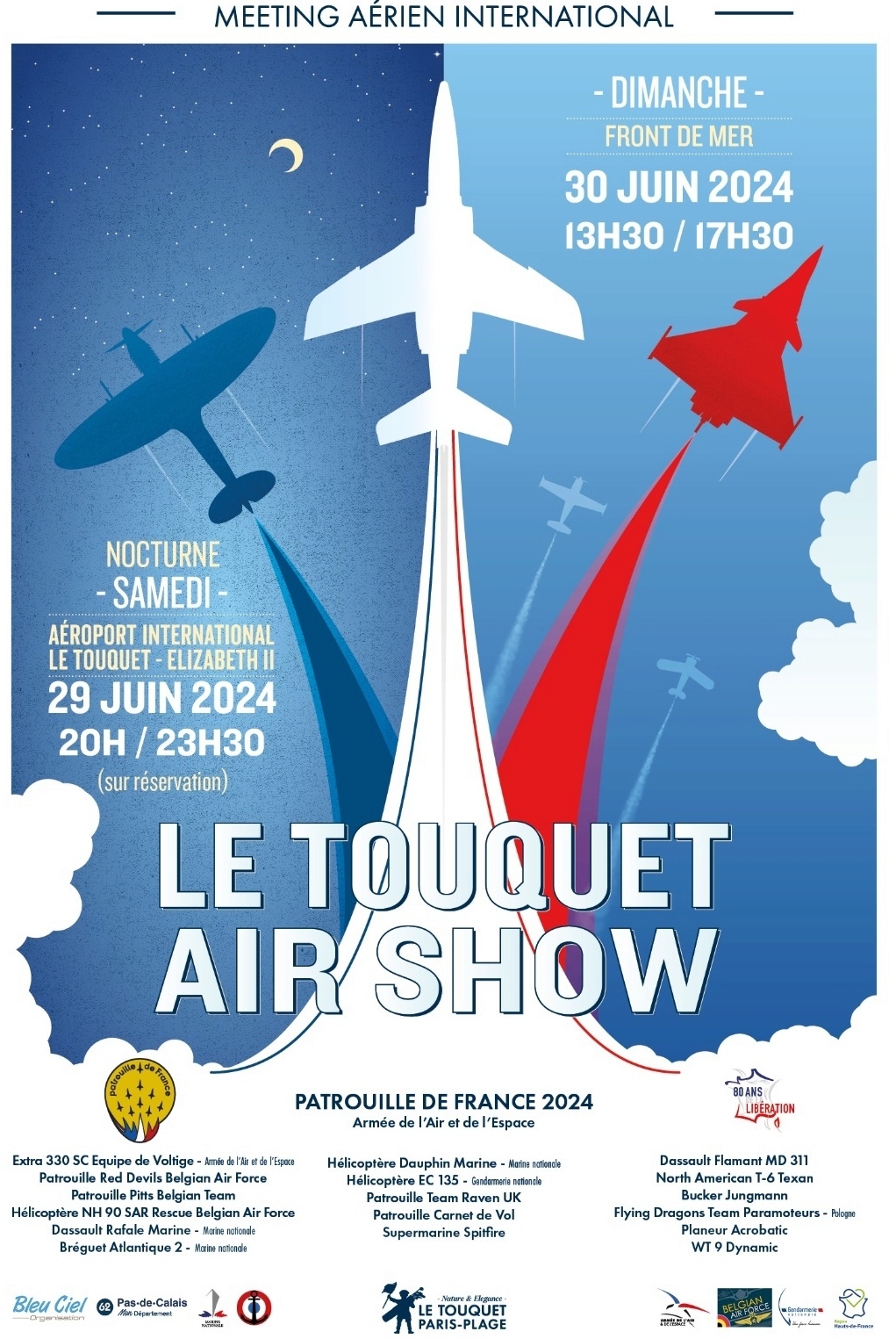 Meeting Aérien international - Le Touquet Paris-Plage le 30 juin 2024 Skvo