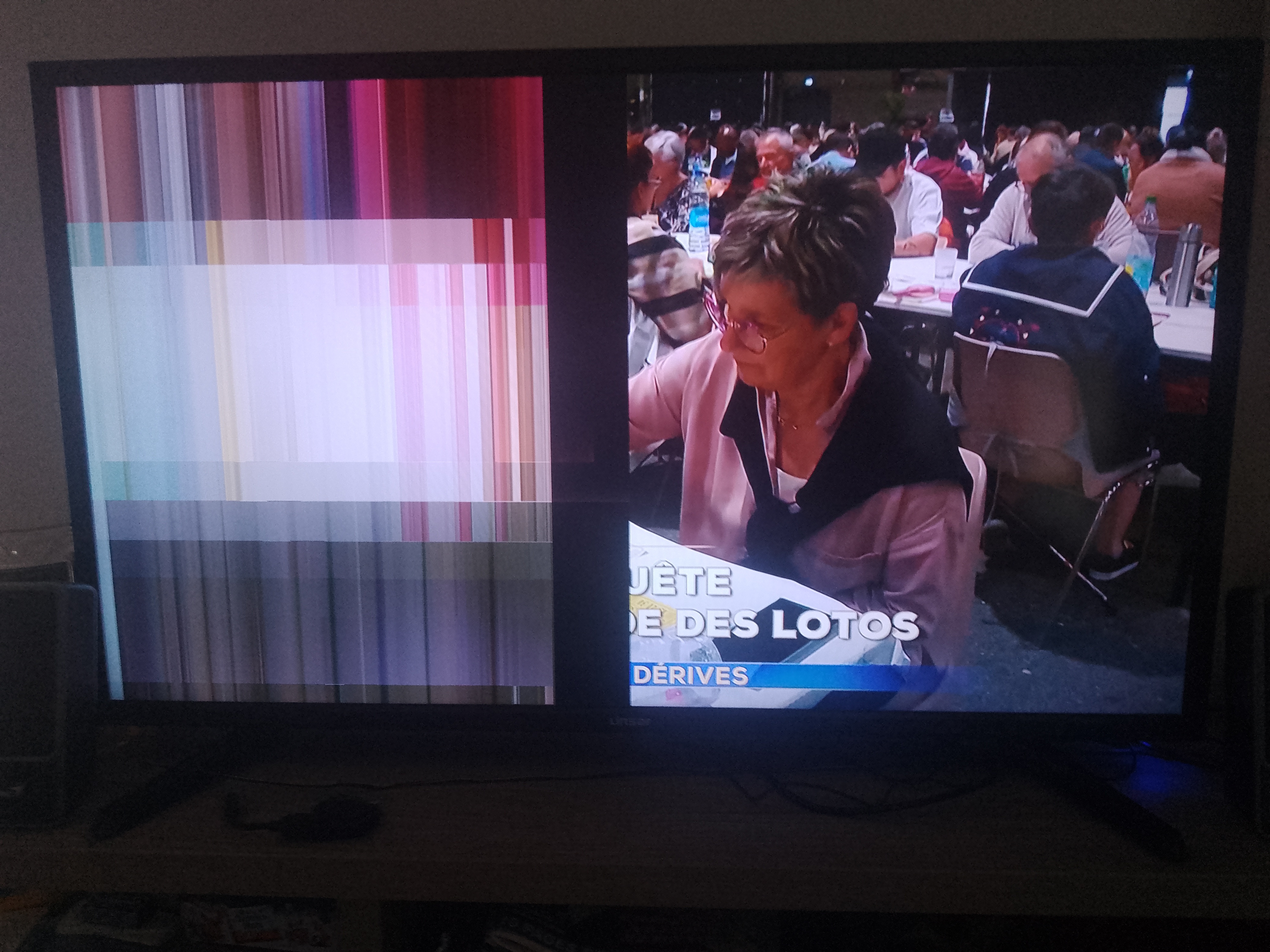 defaut moitié image