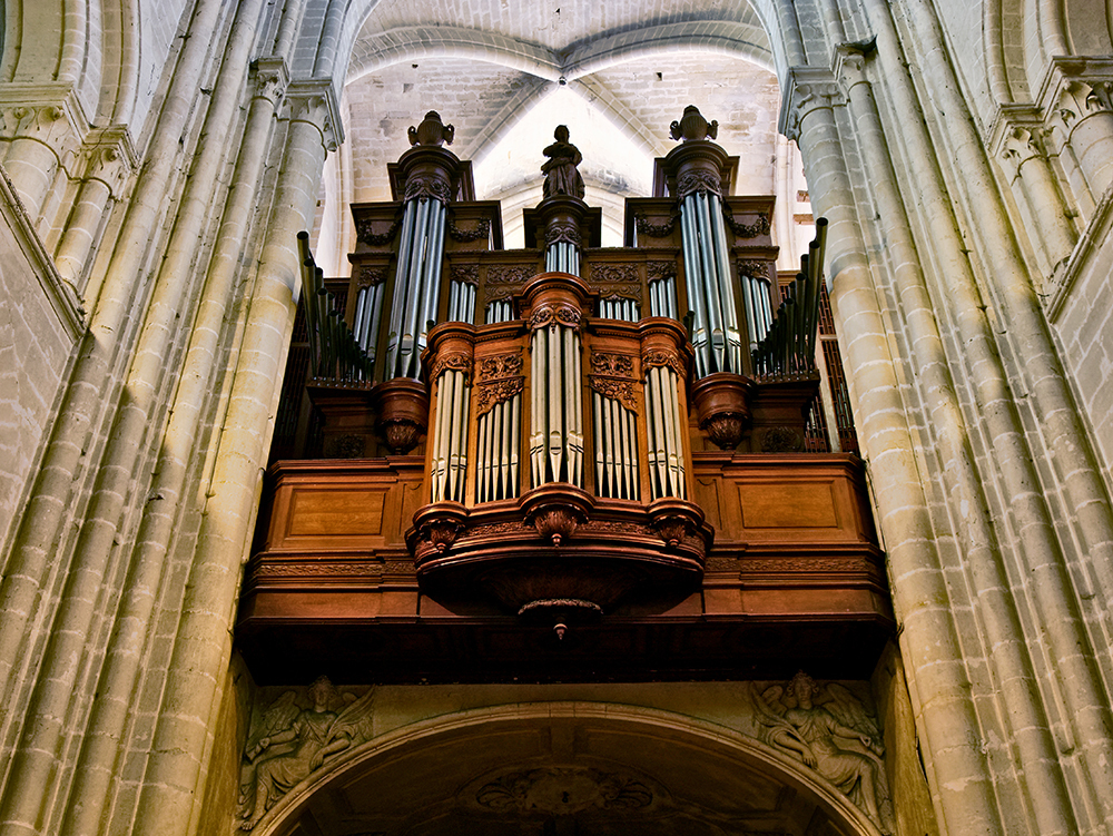 [Architecture_et_Graphisme] ☞ Cathédrale Notre-Dame de Senlis, grand orgue Qeey